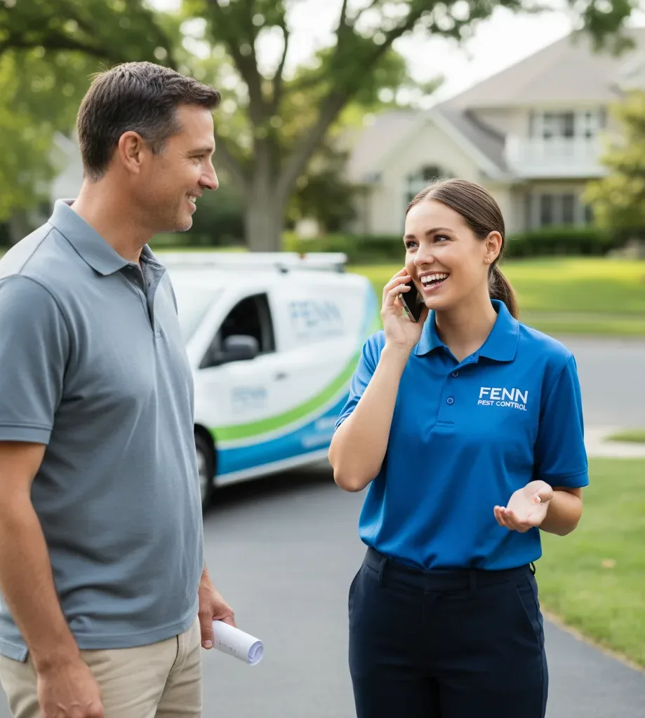 Fenn Pest Control customer support in Albany